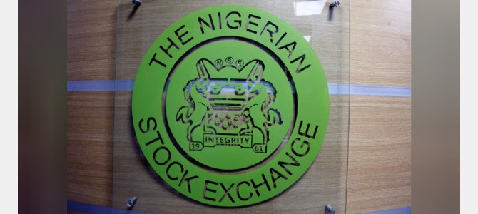 The logo of the nigerian stock exchange