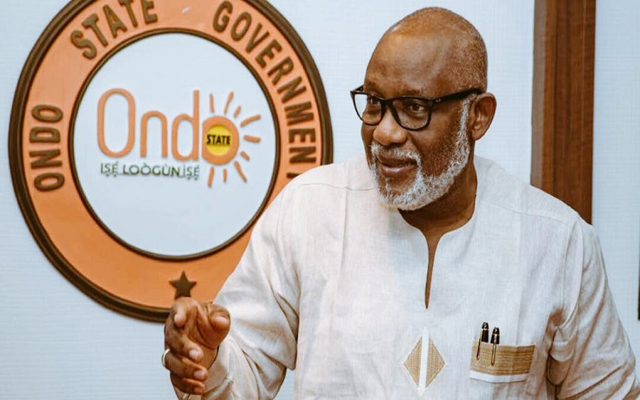 Governor of ondo state rotimi akeredolu